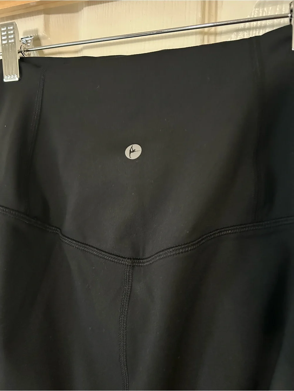 90 Degree by Reflex Black High-Waist Activewear Leggings - Size Medium